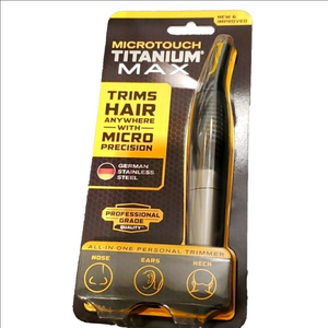 Mens Grooming Precision Hair Trimmer LED Light